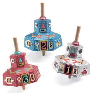 Djeco - Robot spinning top