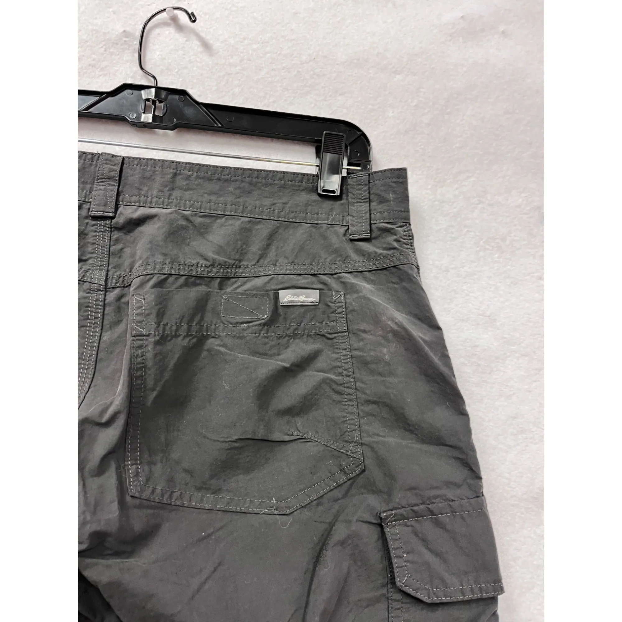 Eddie Bauer Mens 34x32 Convertible Cargo Pants #8219