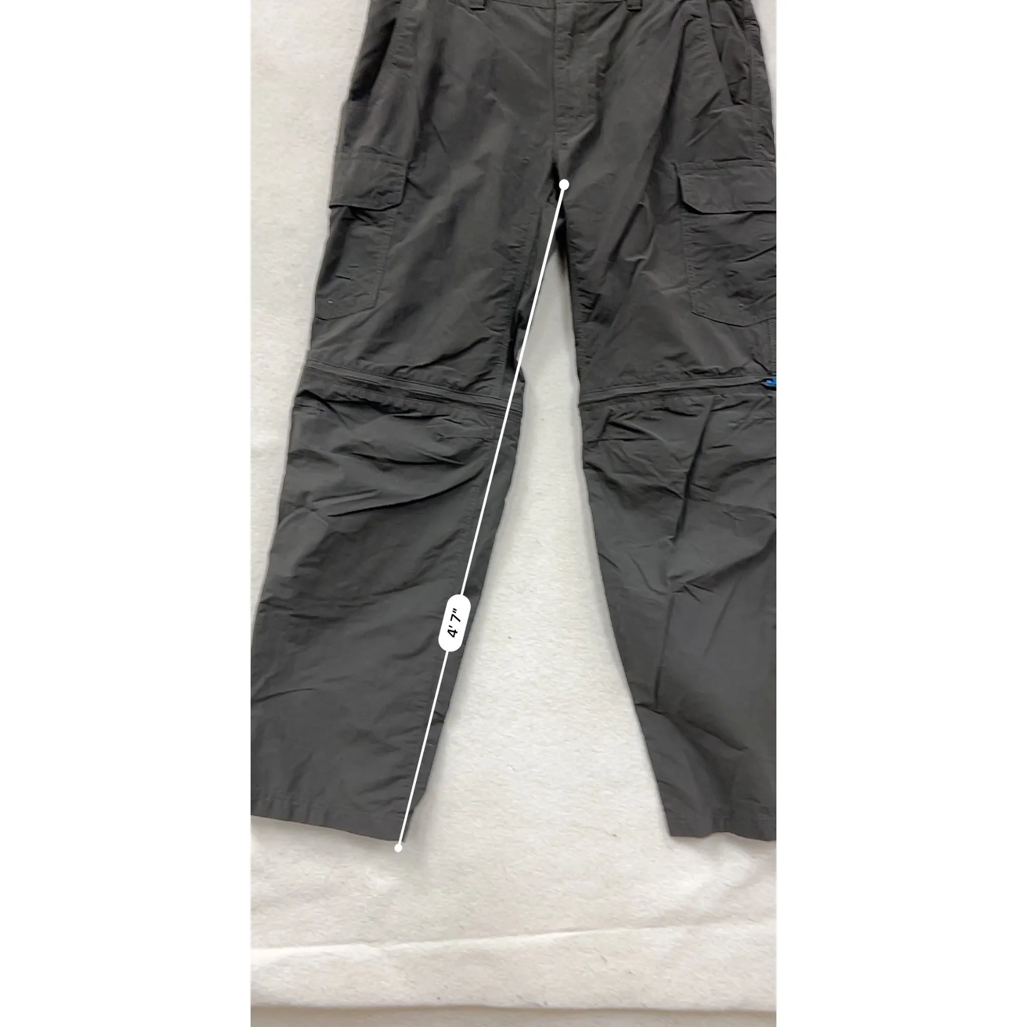 Eddie Bauer Mens 34x32 Convertible Cargo Pants #8219
