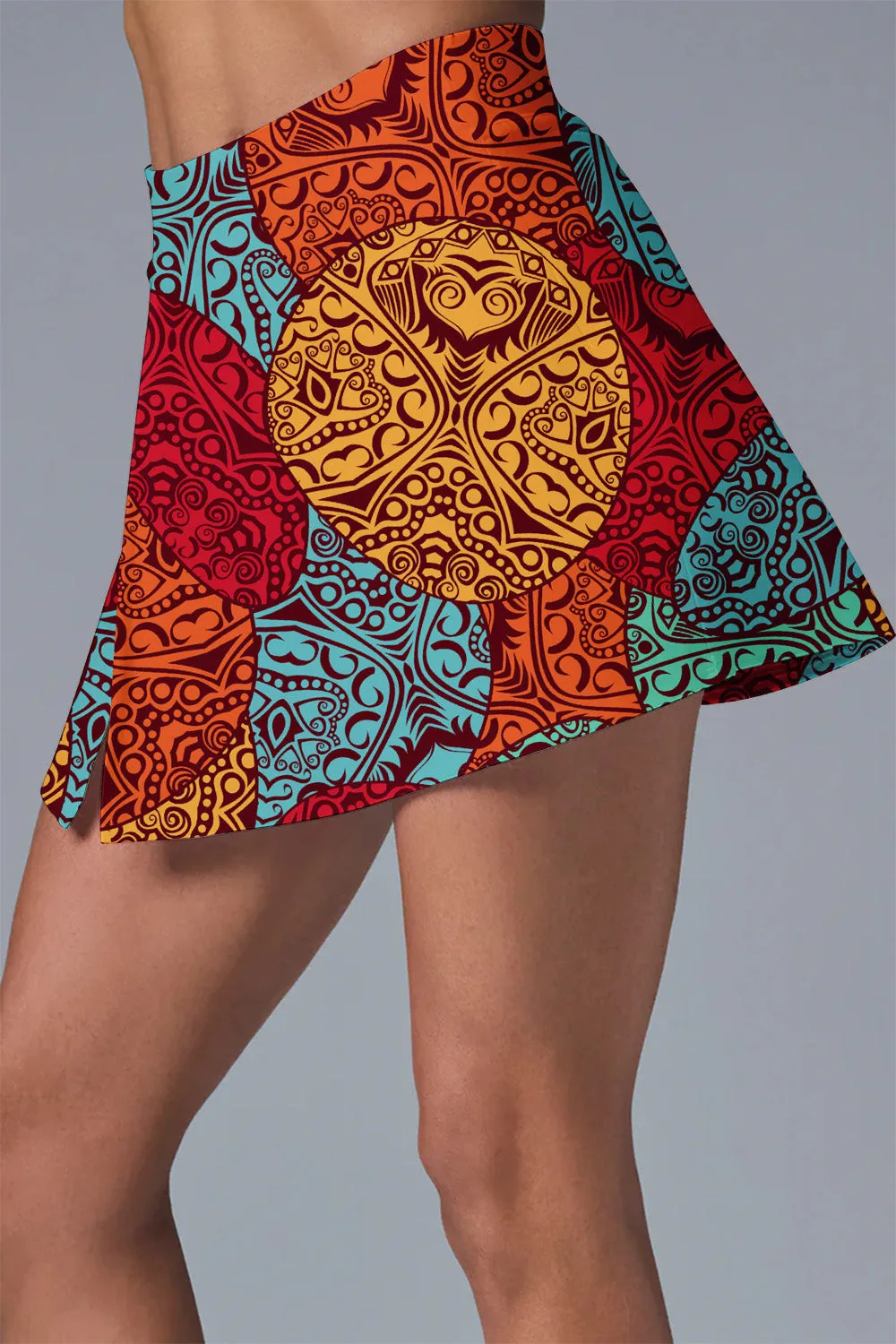 Elyza Crisscross Tennis Dress – Built-in Shorts, Open Back, Sleeveless Sporty Fit