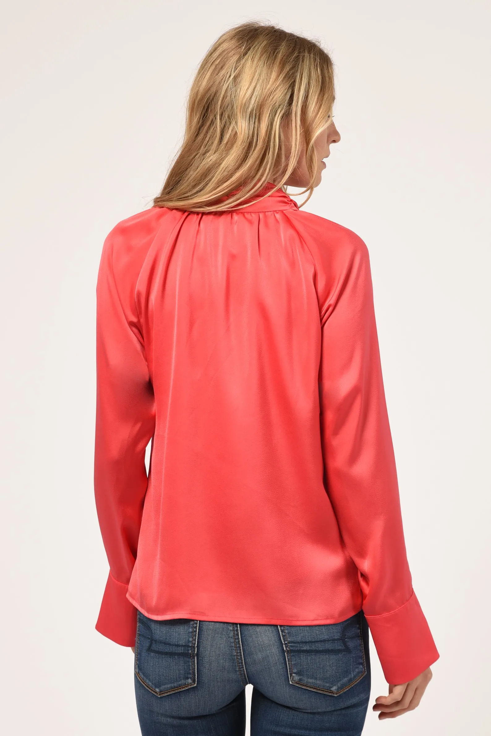 Erin Scarf Neck Blouse