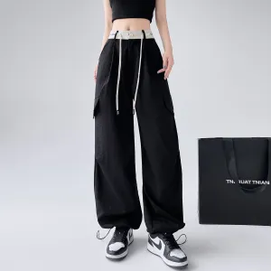 Fashionable Solid Wide Leg Cargo Pant Designed for Comfort and Movement