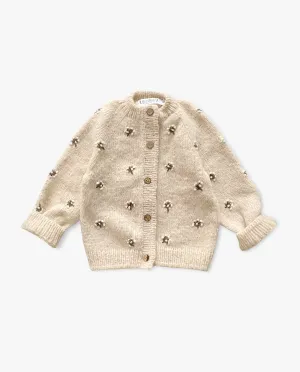 Flora cardigan | Wheat
