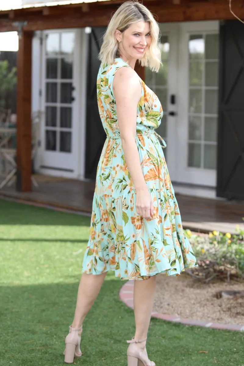 Flora Surplus  Dress