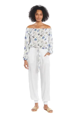 Flower Tie Top