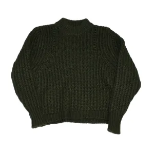 Forest Green Wool Mix Jumper