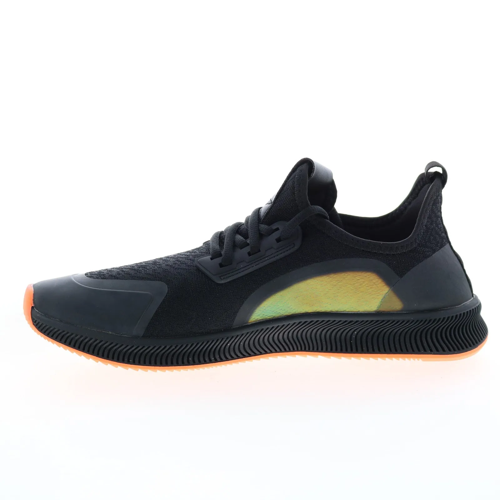 French Connection Duke FC7149L Mens Black Canvas Lifestyle Sneakers Shoes