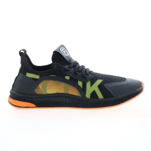 French Connection Duke FC7149L Mens Black Canvas Lifestyle Sneakers Shoes
