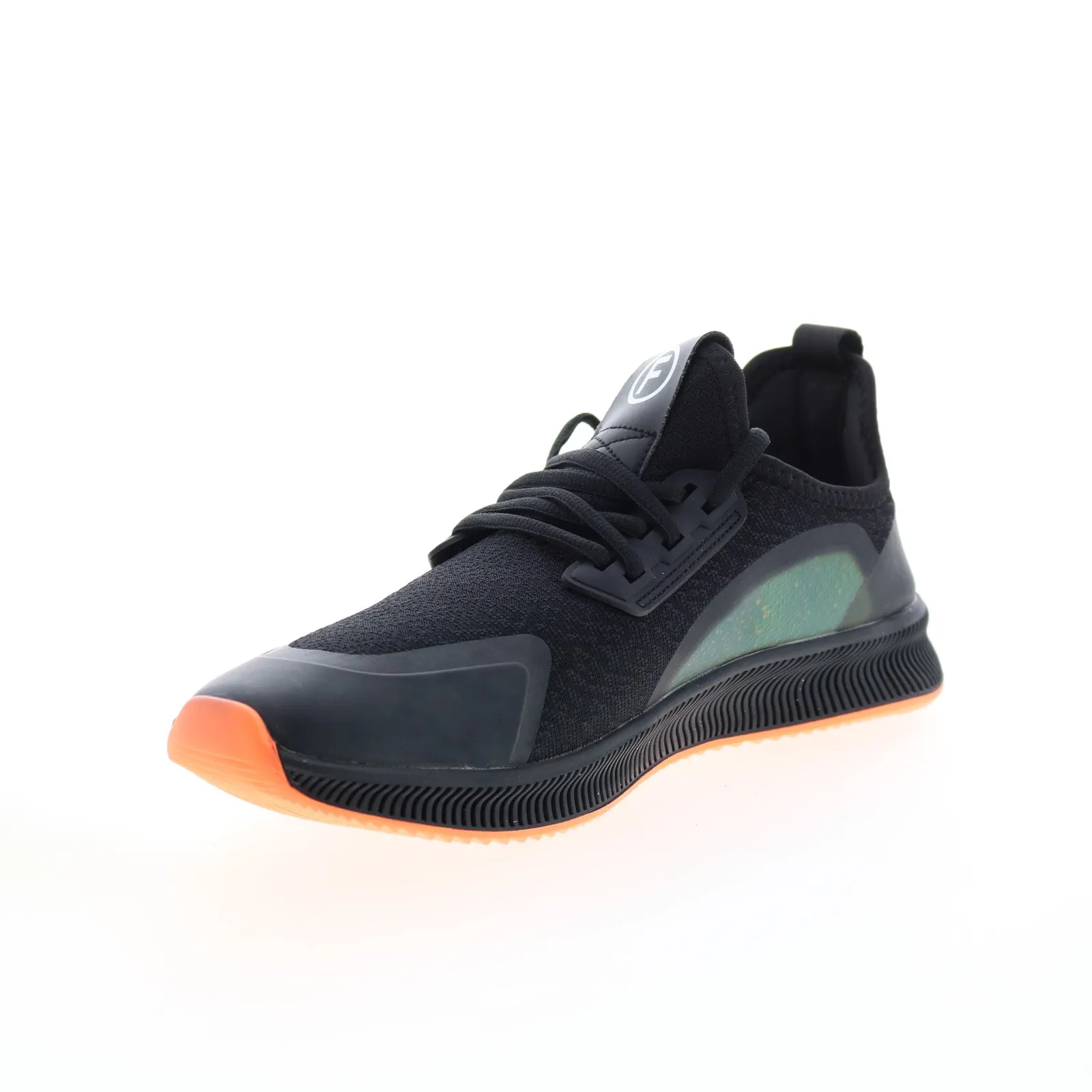 French Connection Duke FC7149L Mens Black Canvas Lifestyle Sneakers Shoes