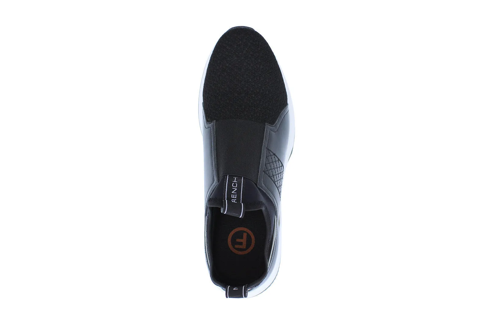 French Connection Effort FC7195L Mens Black Lifestyle Sneakers Shoes