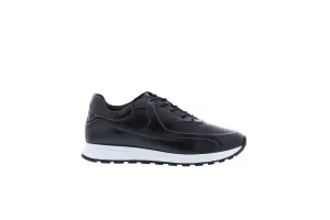 French Connection Rick FC7197L Mens Black Leather Lifestyle Sneakers Shoes