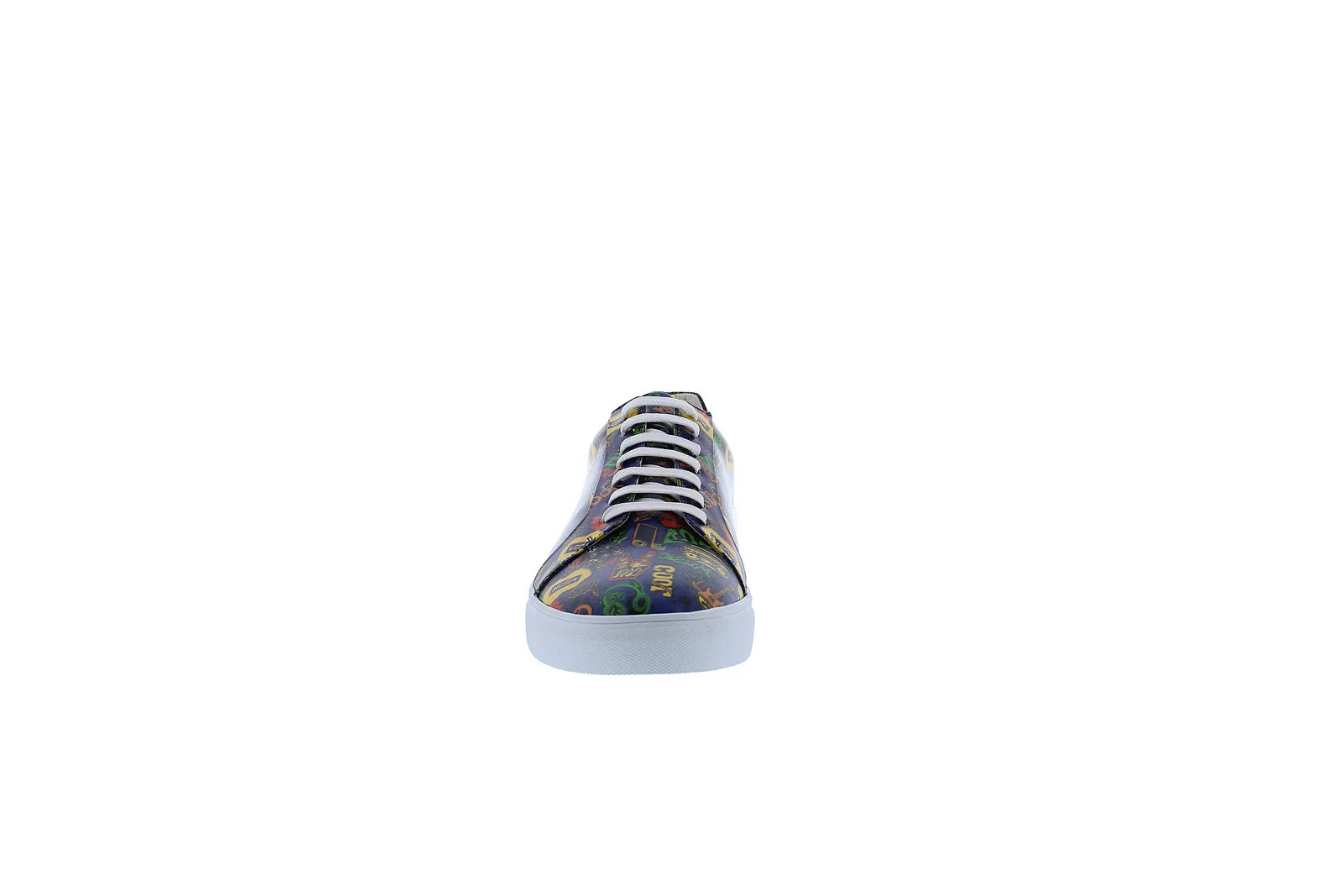 French Connection Rocket FC7191L Mens Blue Leather Lifestyle Sneakers Shoes