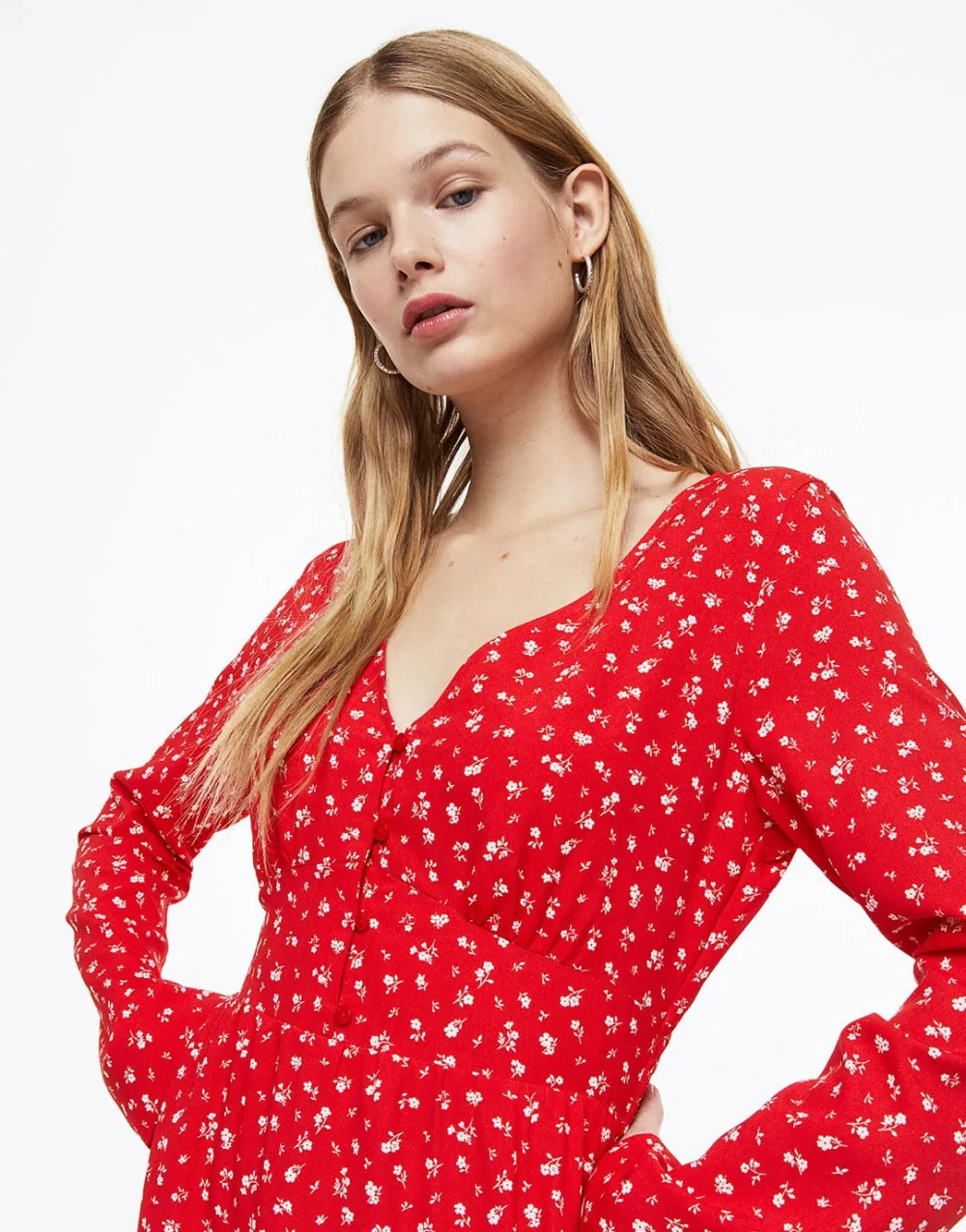 Front Crpe Dress