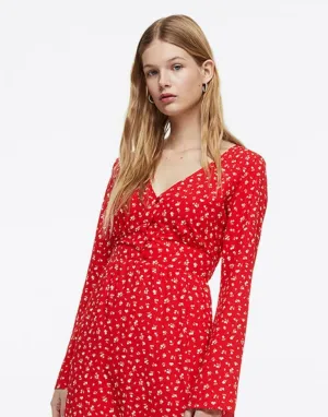 Front Crpe Dress