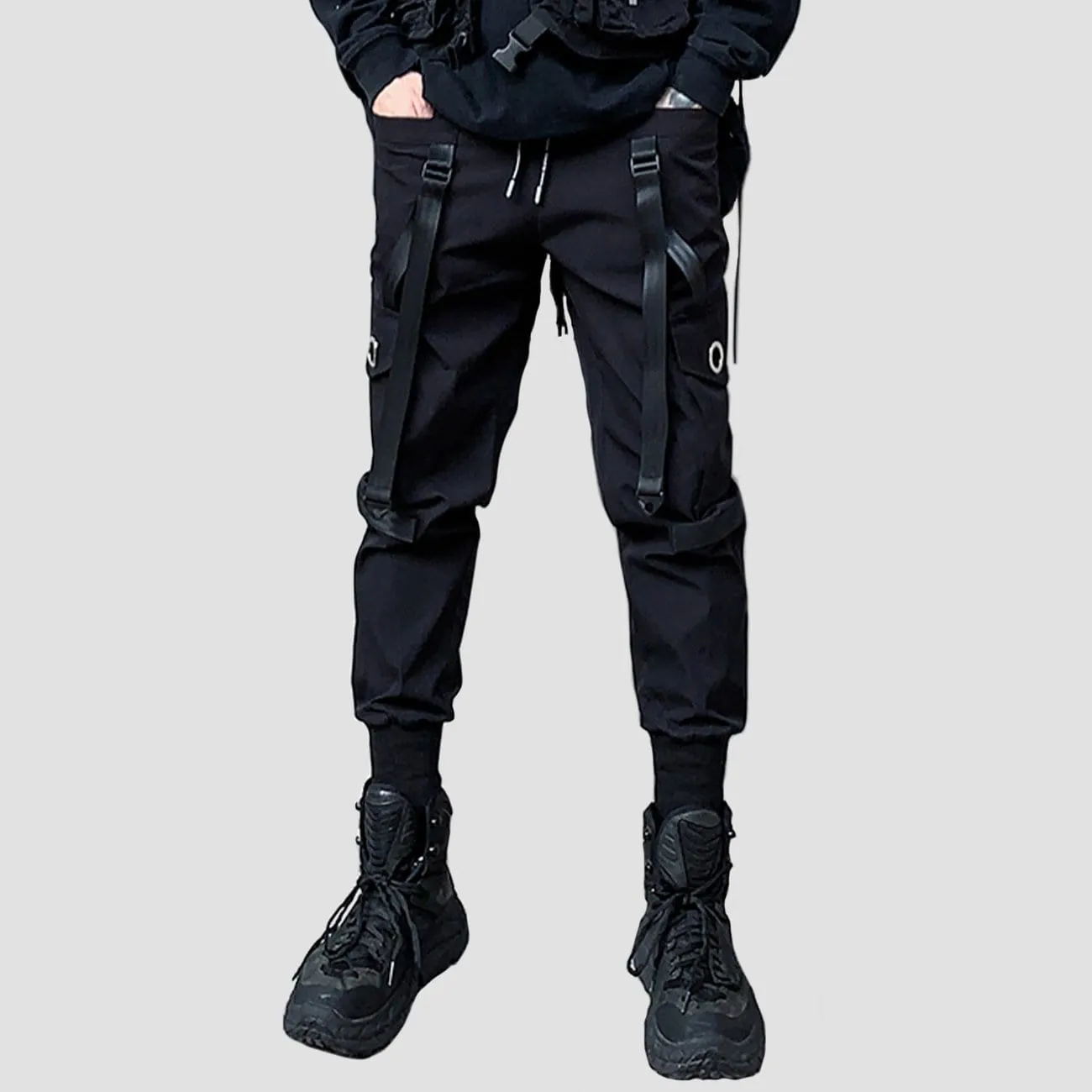 Functional Ribbons Cargo Pants
