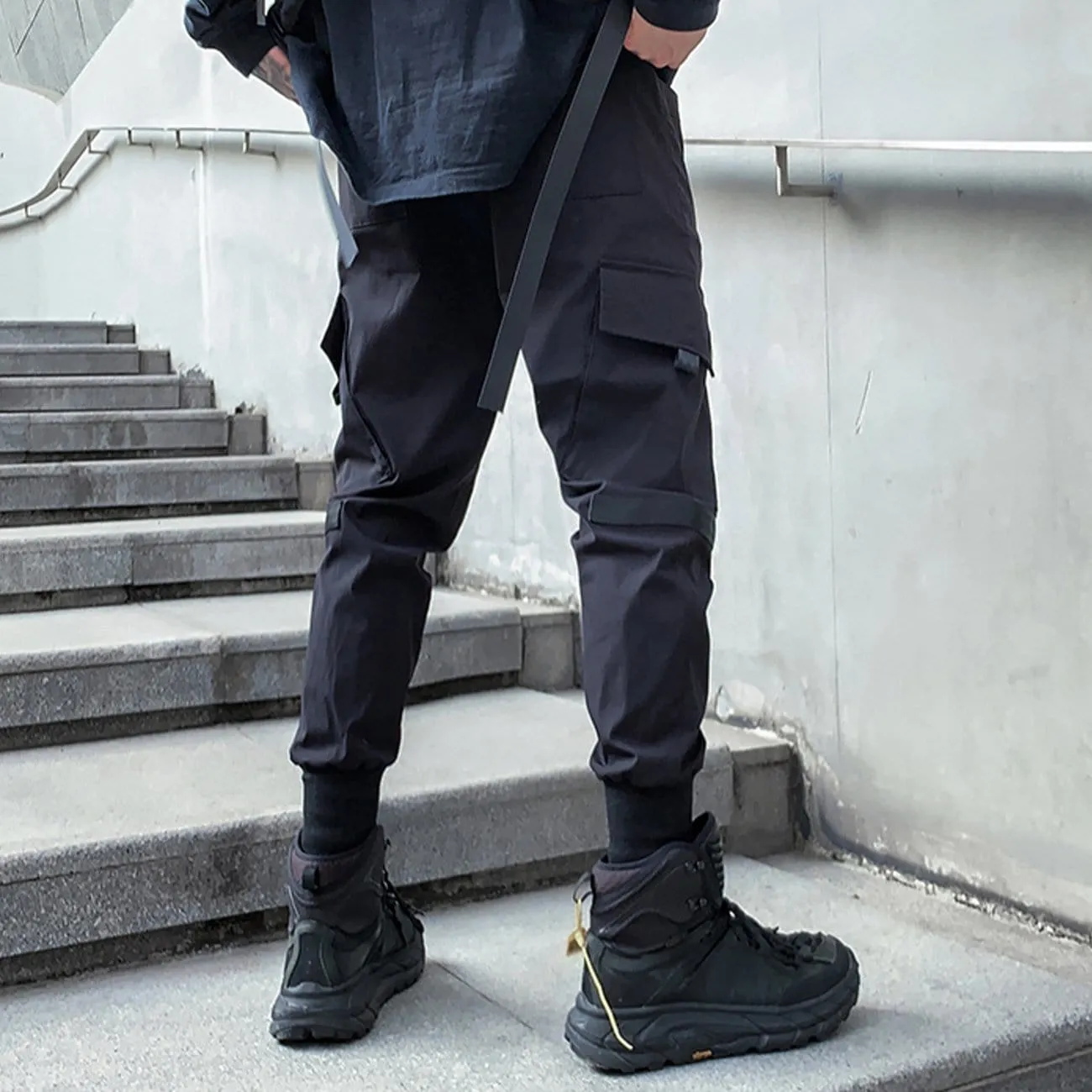 Functional Ribbons Cargo Pants
