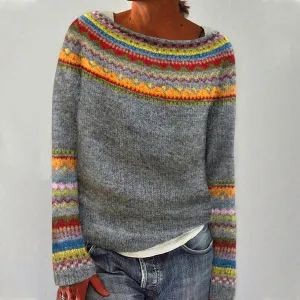 Genesis | Women Soft Round Neck Knitted Pullover | Warm