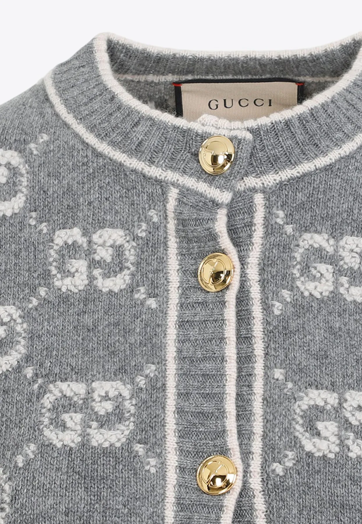 GG Wool Cardigan