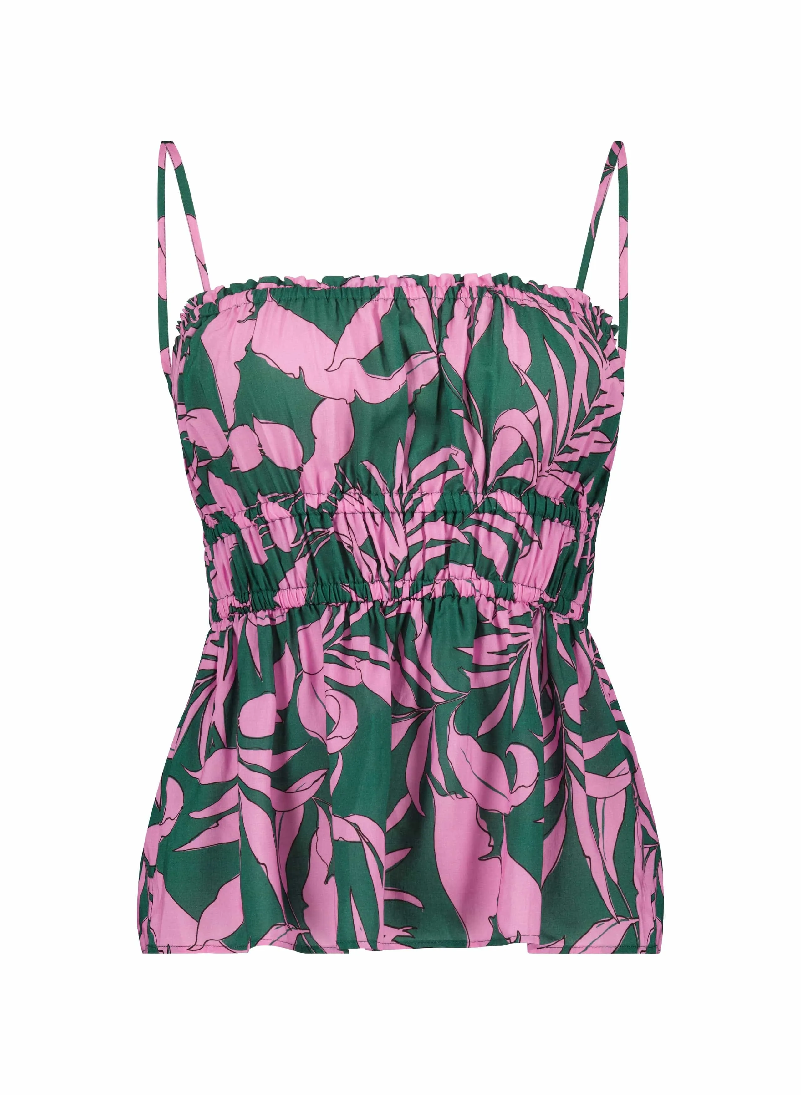 Gina LENZING™ ECOVERO™ Top | Pink Frond