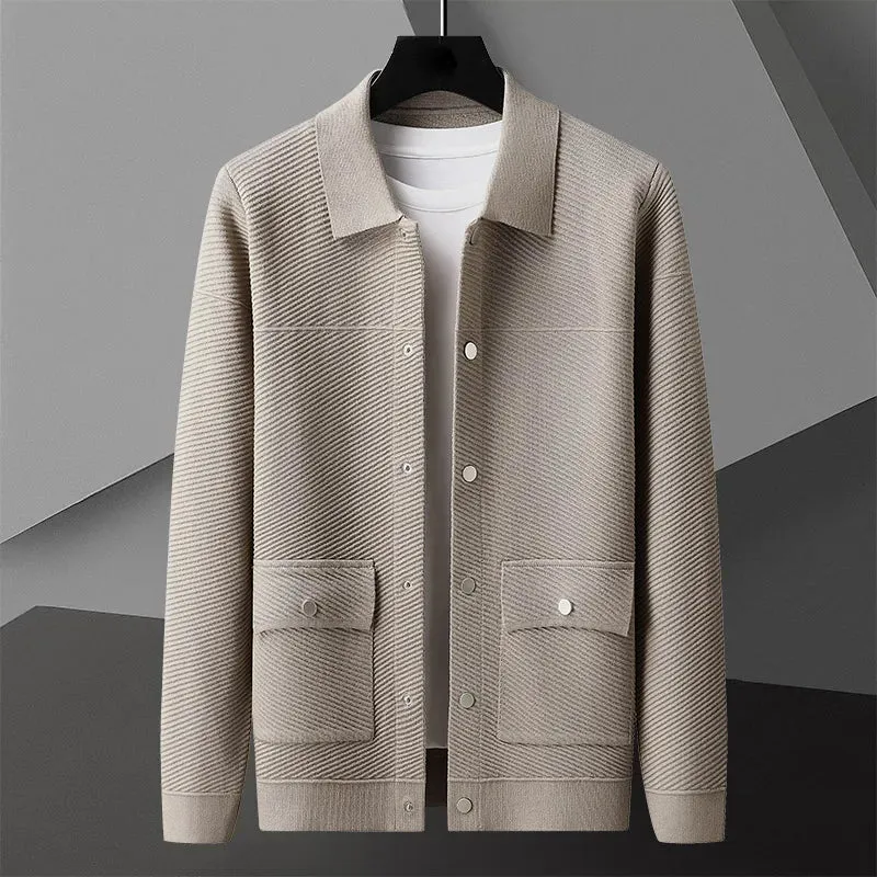Giorgio Bello Ribbed Cardigan