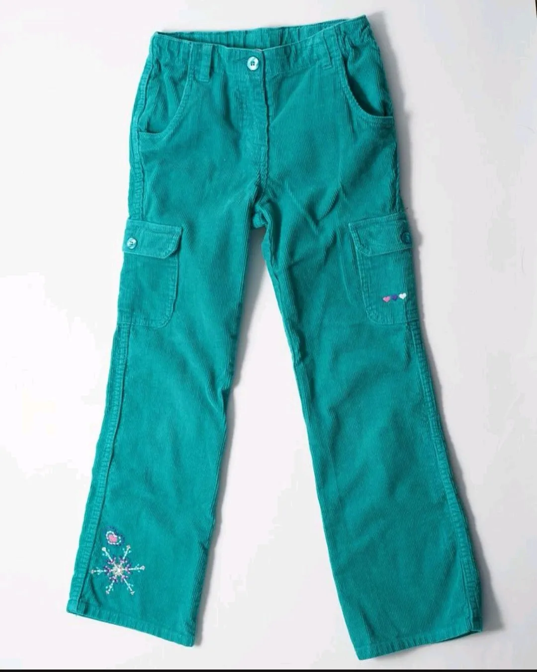 GIRL SIZE 10 YEARS - LULLAH BETTE, Courdory Cargo Pants EUC B13
