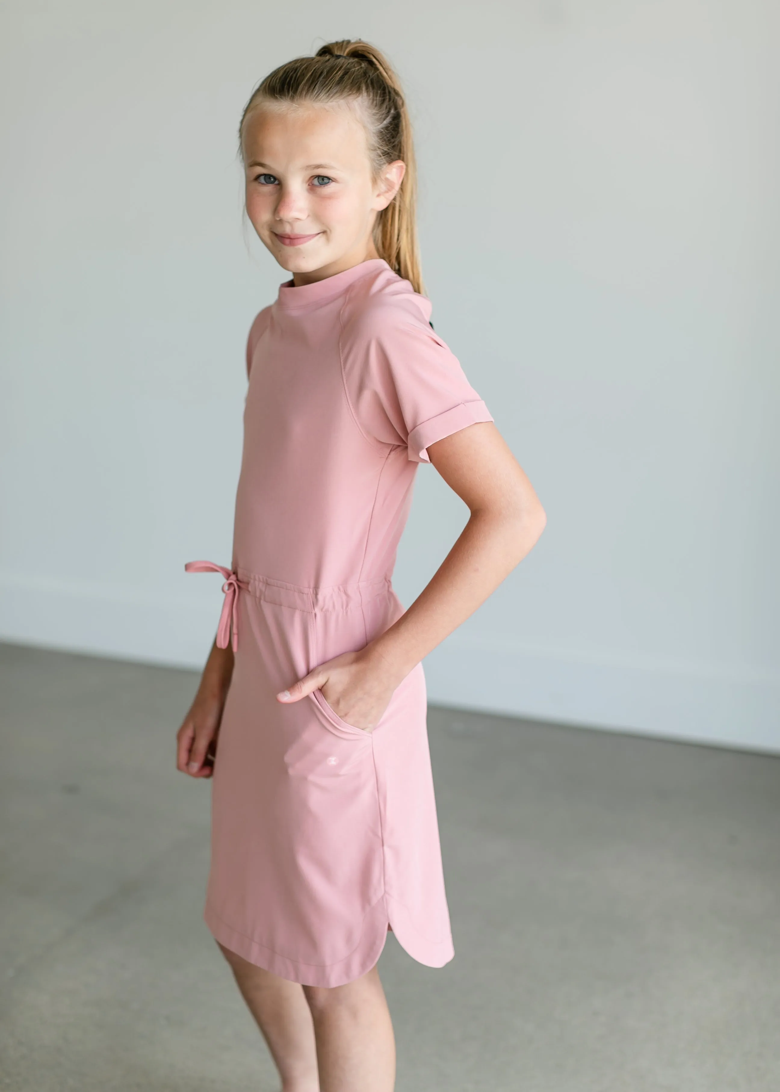 Girl's Rory Athletic Midi Dress - FINAL SALE