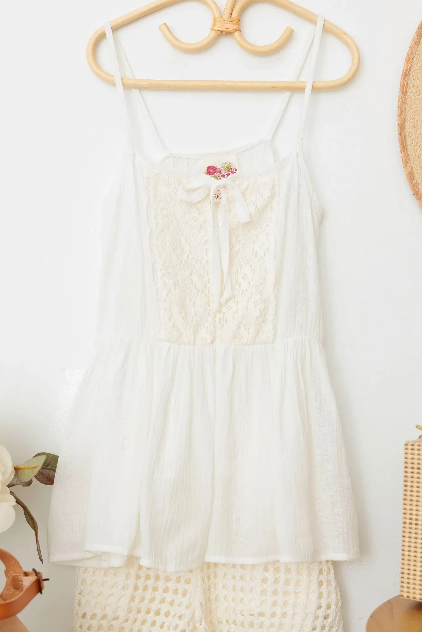 Girls Western Sleeveless Front Lace and Tie Tops