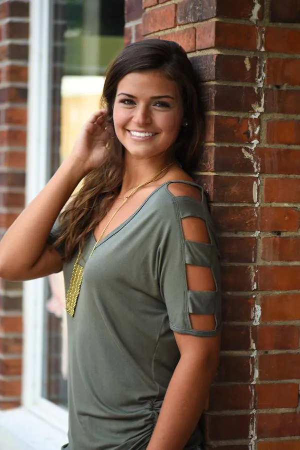 Give'm The Cold Shoulder ~ Olive