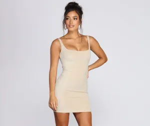 Glimmer Queen Stylish Mini Dress