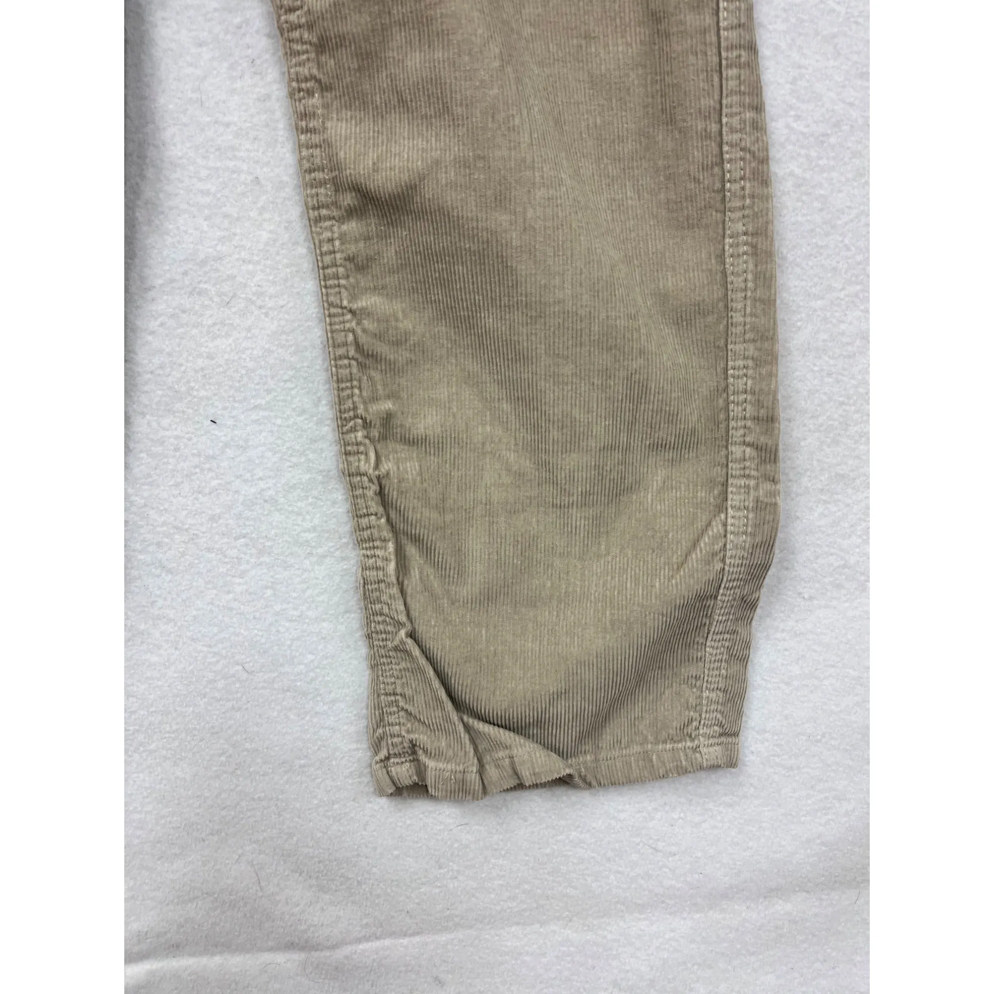Green Dog Womens Cargo Corduroy Pants Size 12 #8032