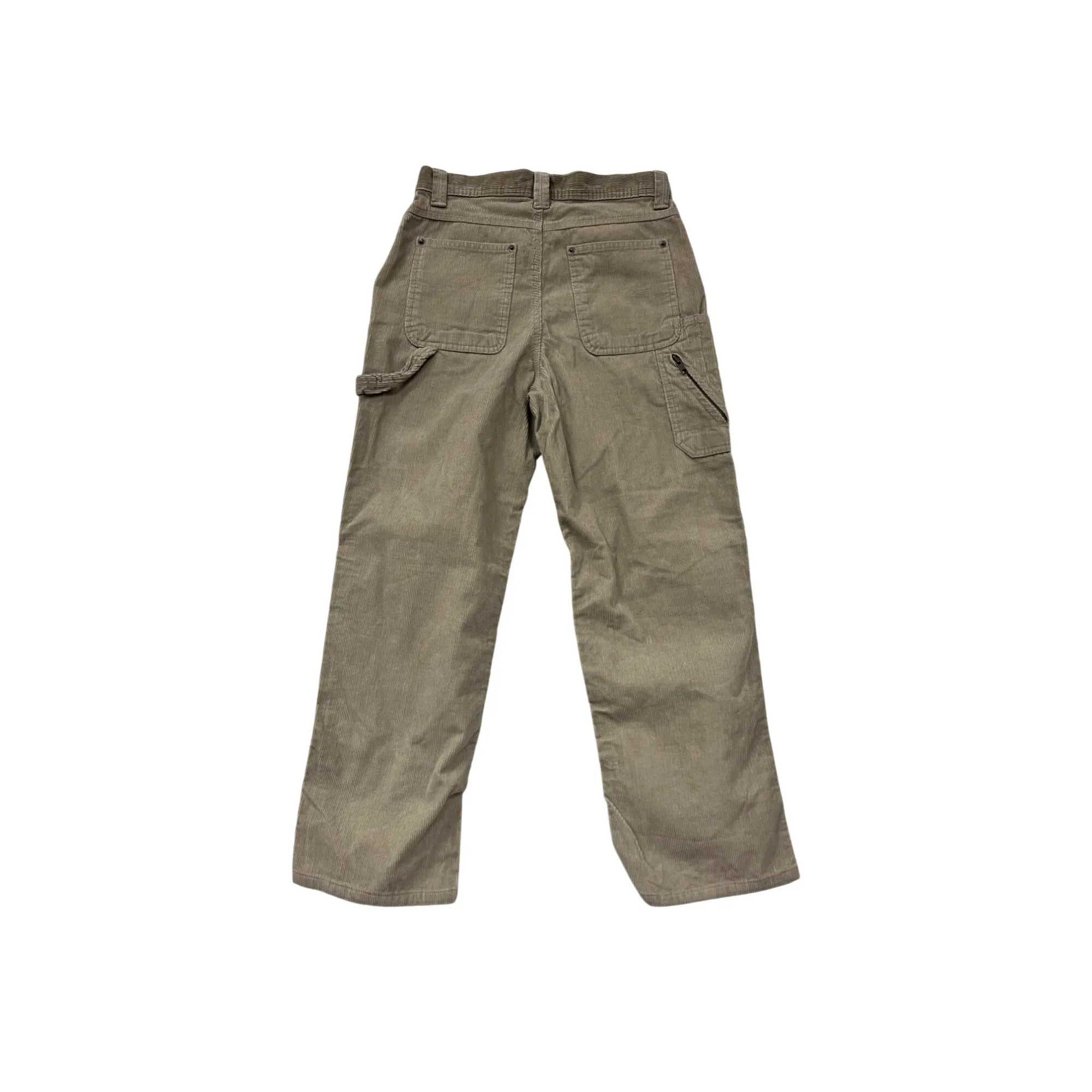 Green Dog Womens Cargo Corduroy Pants Size 12 #8032