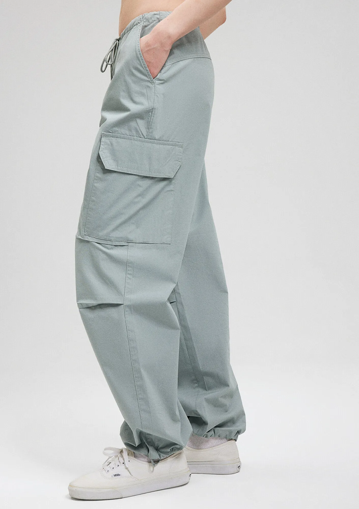 Green Parachute Cargo Pants