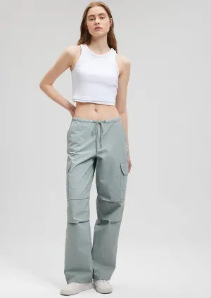 Green Parachute Cargo Pants