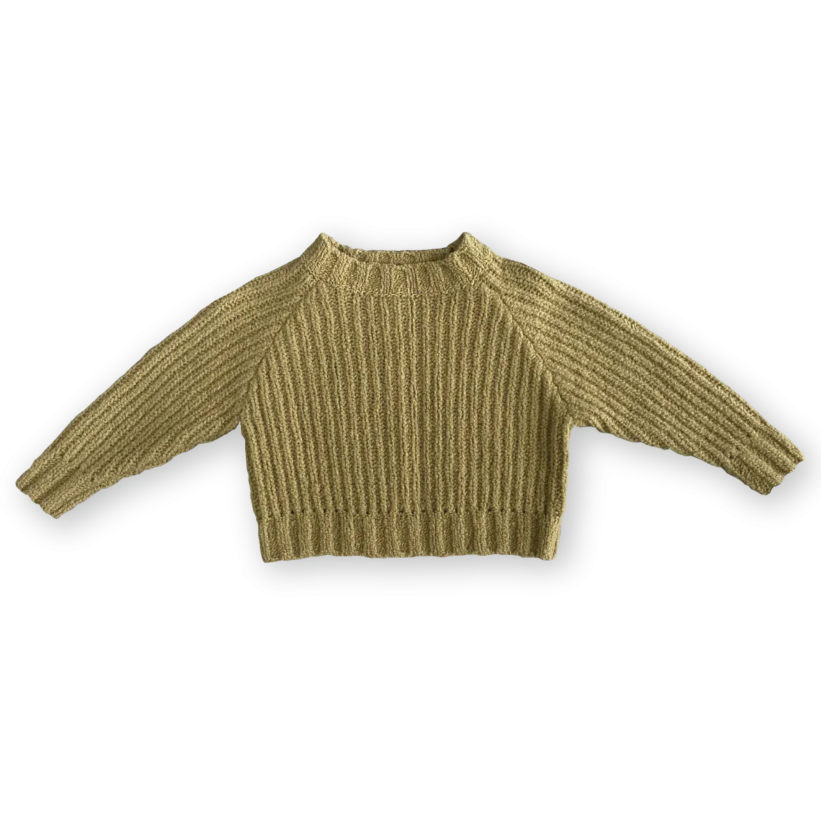 Grown Merino Wool Pull Over - Sage