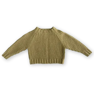 Grown Merino Wool Pull Over - Sage