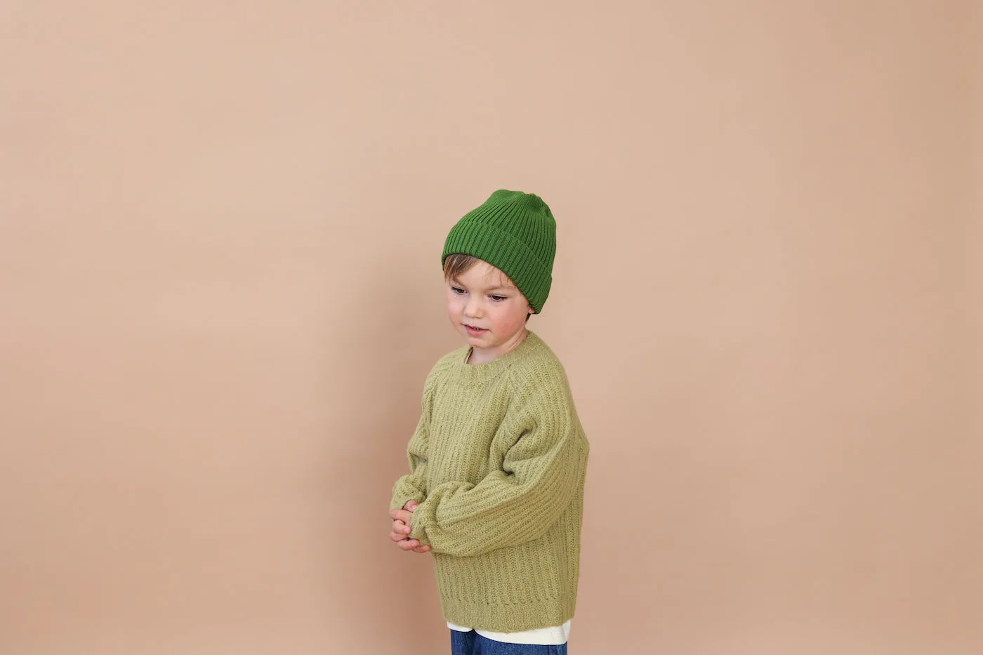 Grown Merino Wool Pull Over - Sage