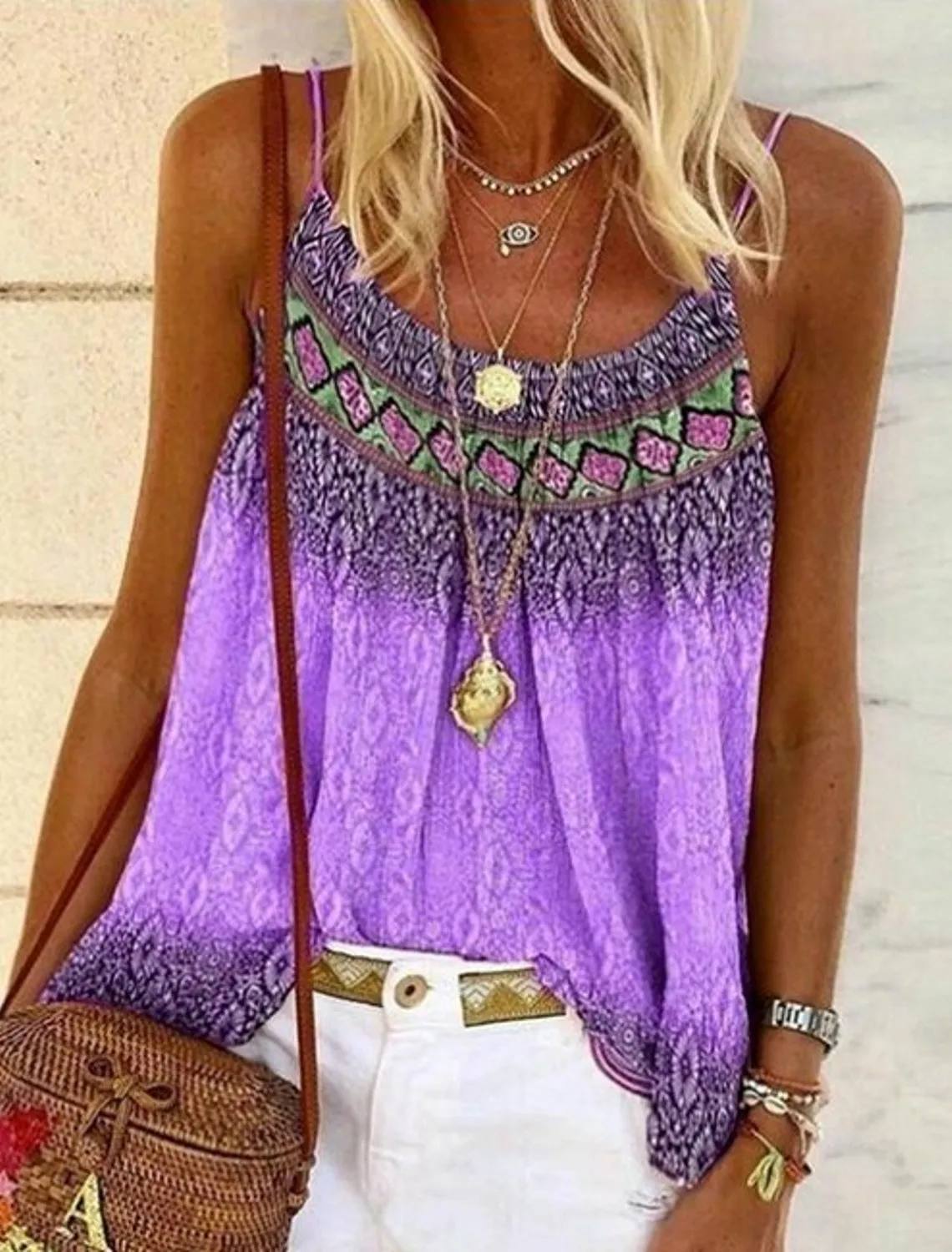 Guadalupe® | Bohemian Tank Top For Women