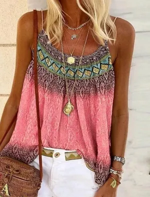 Guadalupe® | Bohemian Tank Top For Women