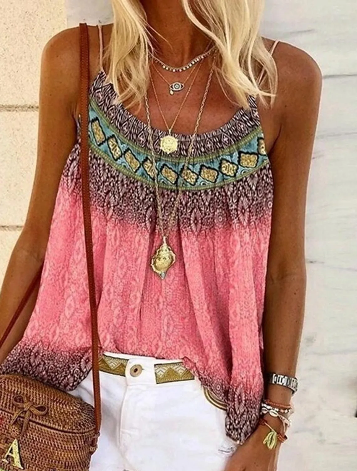 Guadalupe® | Bohemian Tank Top For Women