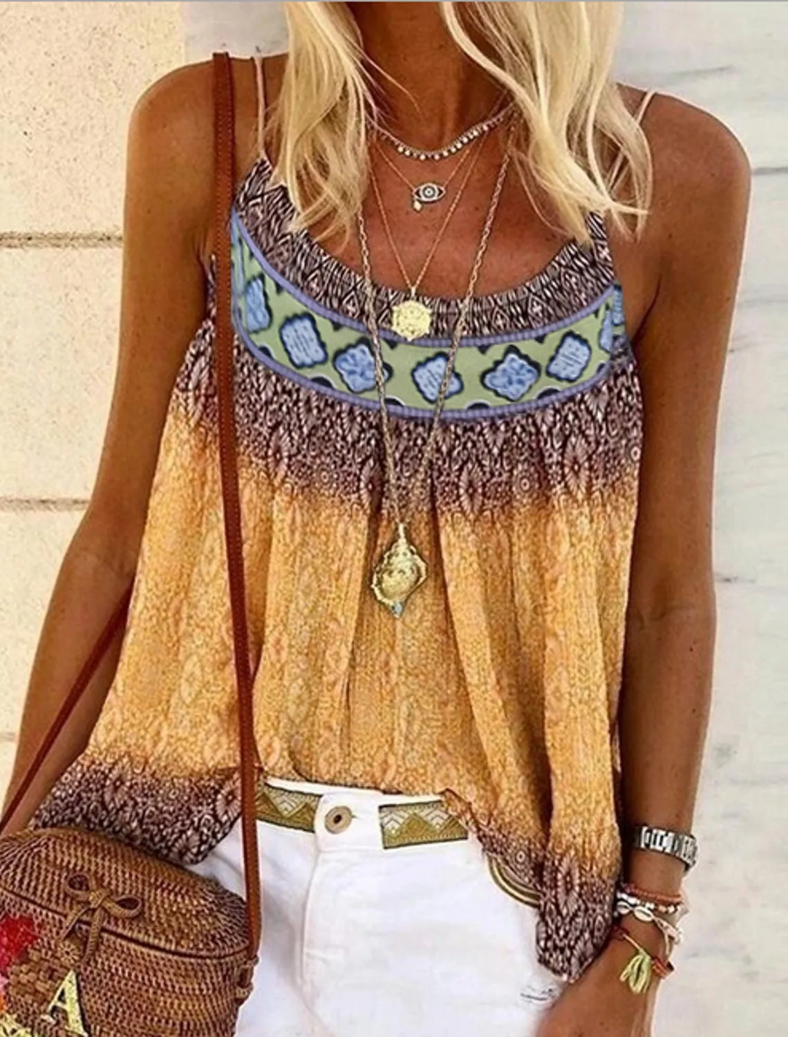 Guadalupe® | Bohemian Tank Top For Women