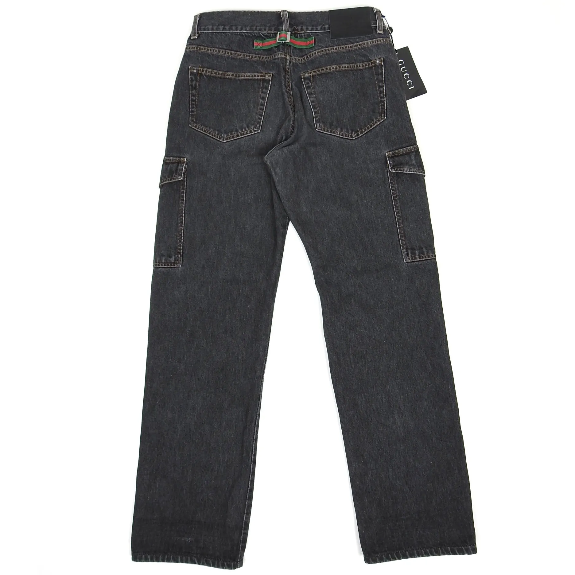 Gucci by Tom Ford Selvedge Denim Cargo Pants Fit 31" Waist