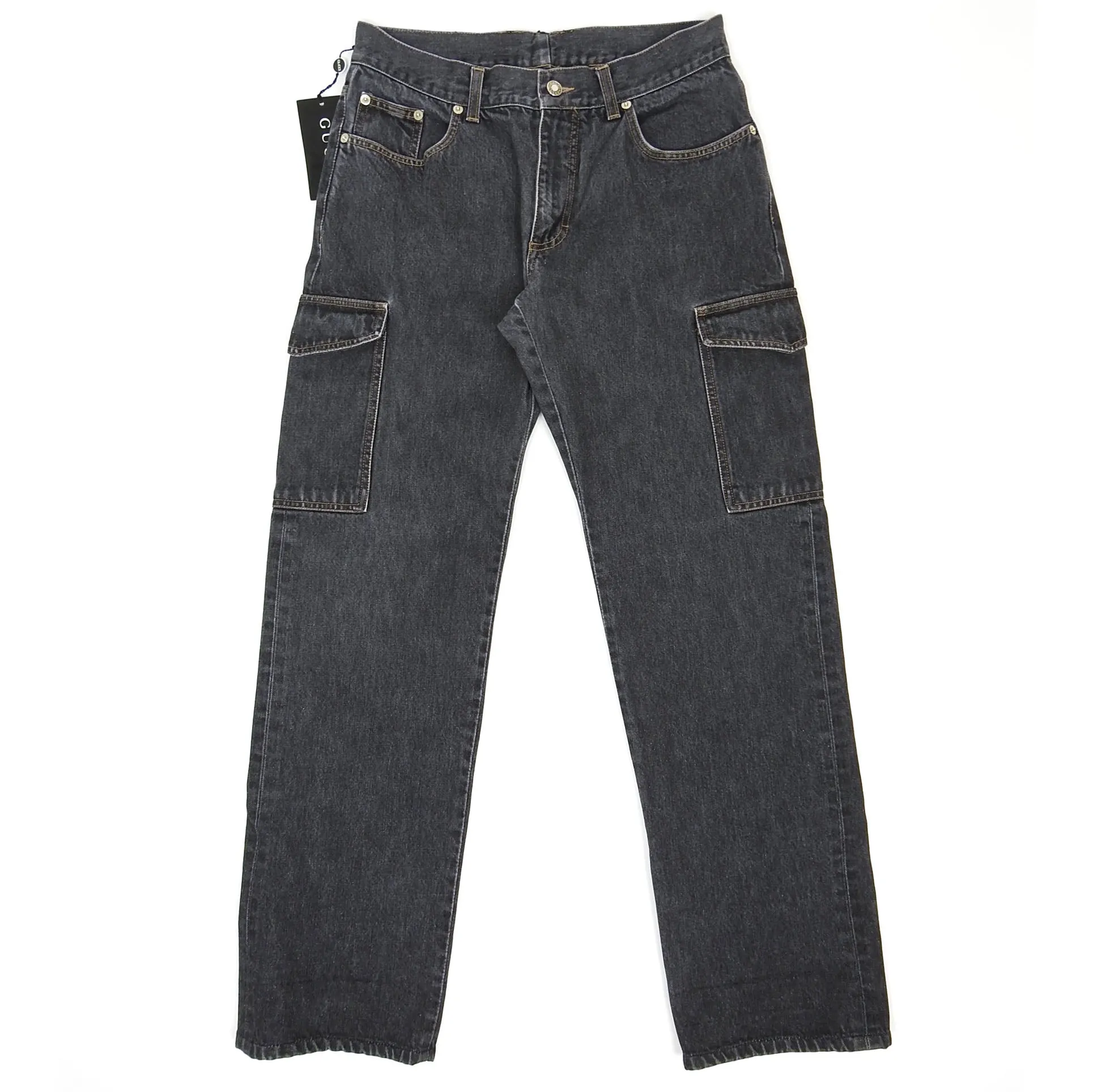 Gucci by Tom Ford Selvedge Denim Cargo Pants Fit 31" Waist