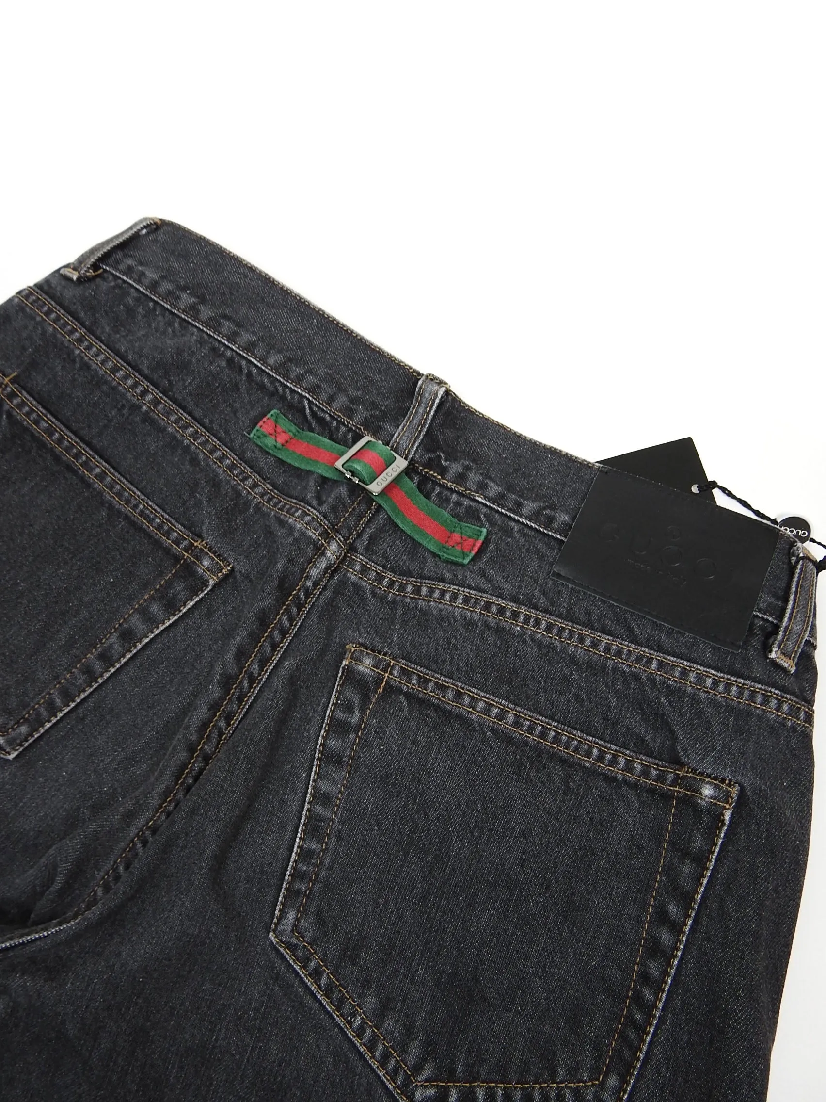 Gucci by Tom Ford Selvedge Denim Cargo Pants Fit 31" Waist