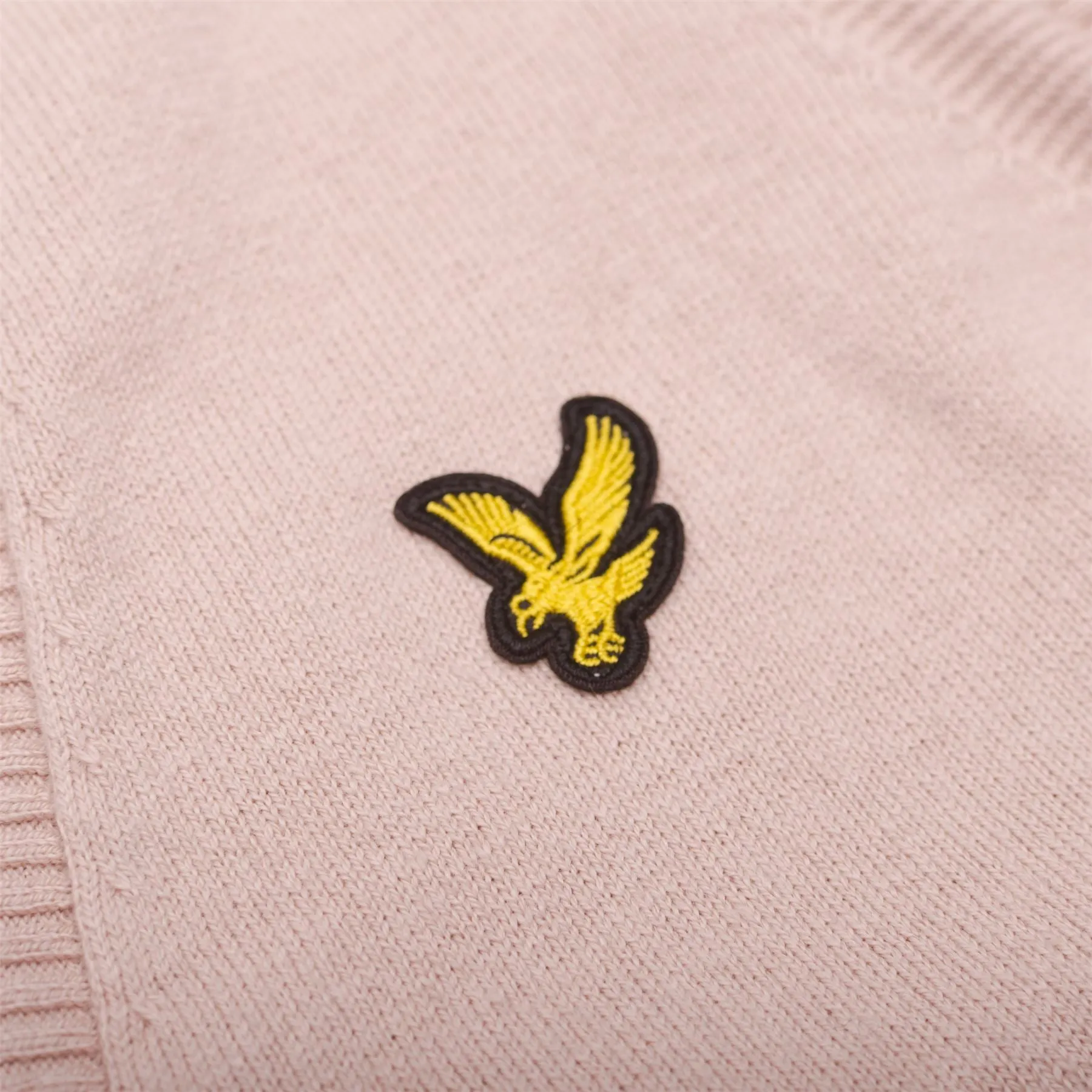 Guernsey Golf Cardigan Pink Taupe