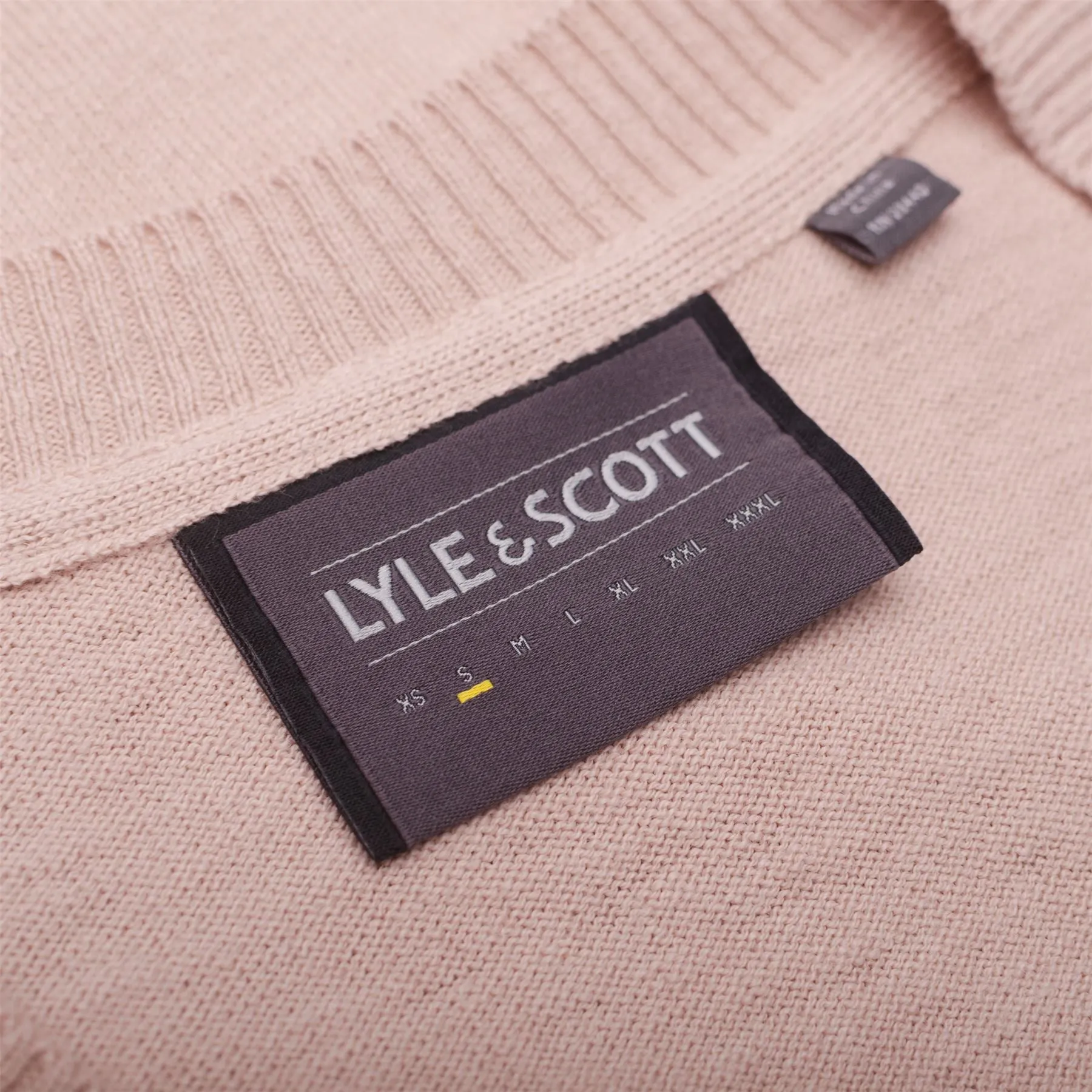 Guernsey Golf Cardigan Pink Taupe