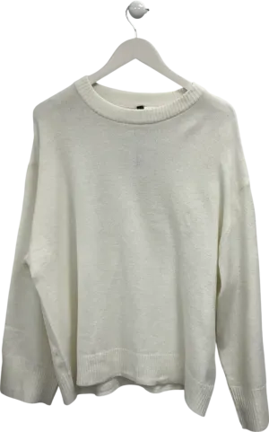 H&M Cream Crew Neck Jumper UK XL