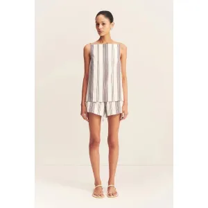 HARLOW OPEN BACK TIE TOP