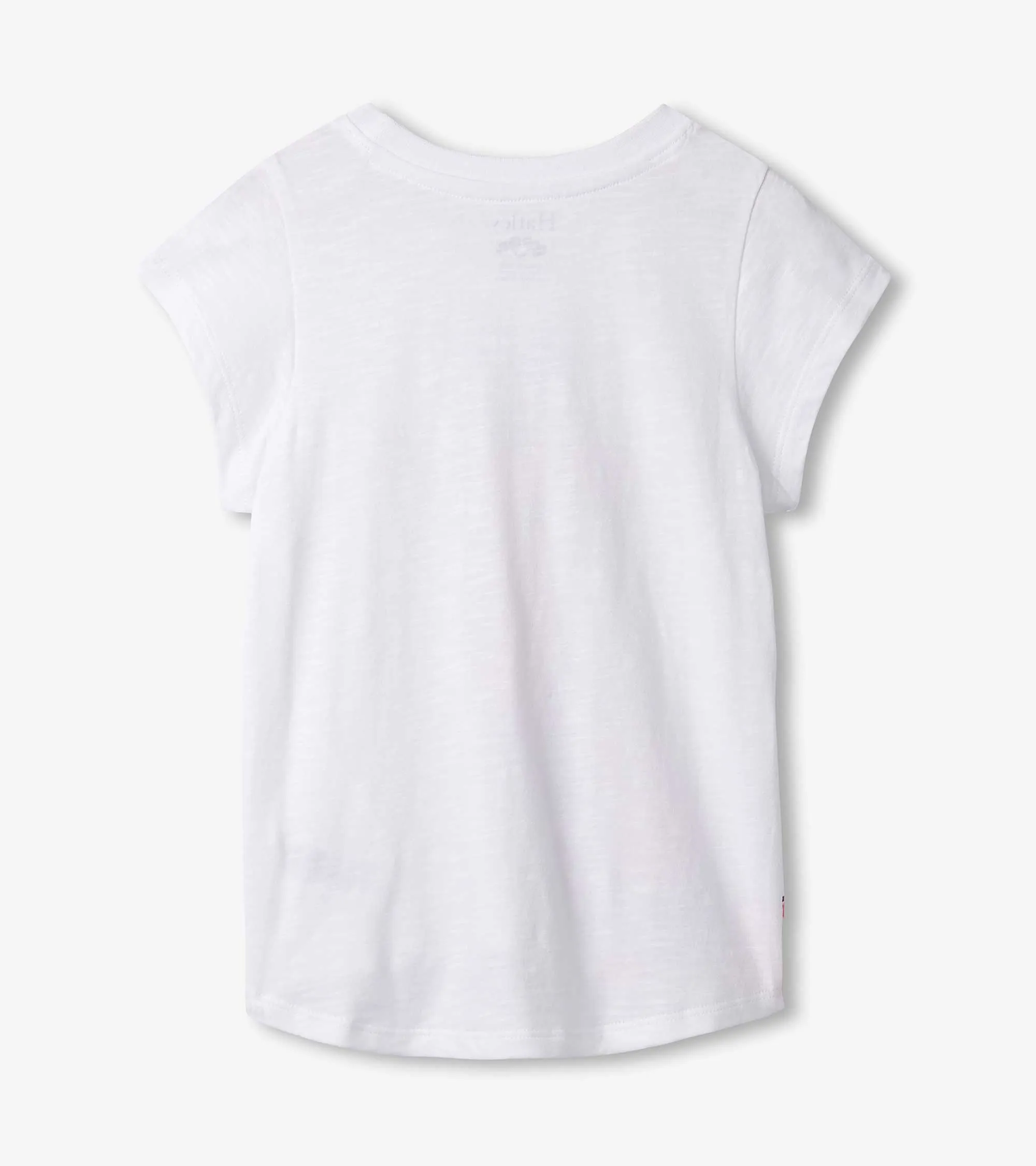 Hatley Happy Giraffe Tie Front Tee