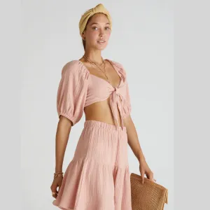 Heaven Tie Crop Top HP2100AP