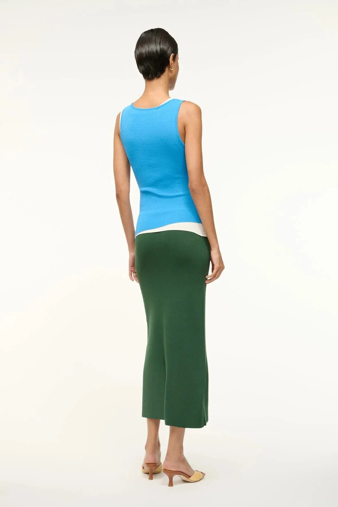 Hermosa Dress - Jungle Sky Ivory